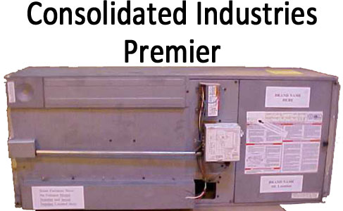 Recalled dangerous furnace by Consolidated Industries known as Premier