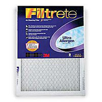 Air filter for furnaces and air conditioners