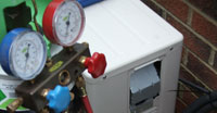 Freon leak repair can save you money instead of replacing that air conditioner with a new air conditioner