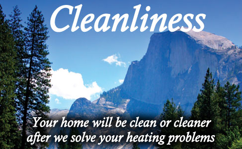 Your repaired heating and cooing system and you wil enjoy a clean home